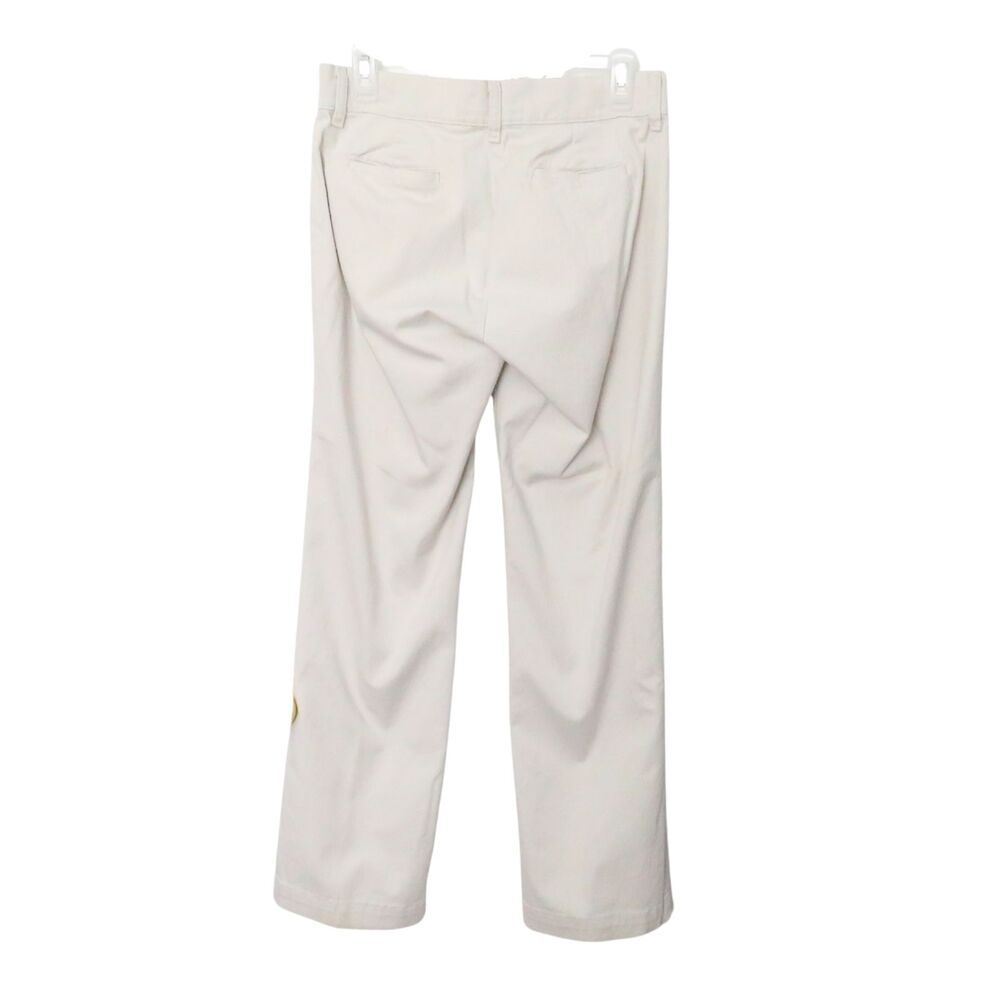 Riders By Lee Jeans Womens Size 8 M Beige Straight Leg Casual or Work Casual - Picture 3 of 12